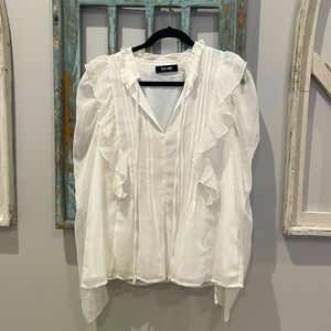 DO+BE Ruffle Long Sleeve Size L